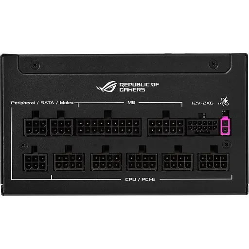 Блок живлення ASUS ROG Strix 850W Platinum Black (90YE00W2-B0NA00) - фото 6