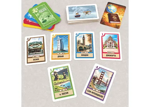 Настольная игра Artos Games Галопом по Миру (карточная версия) (укр.) (62134) - фото 3