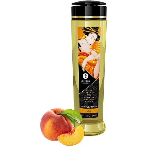 Масажна олія Shunga персик, 240 мл - фото 2