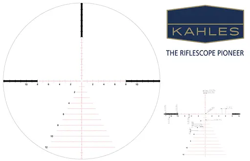 Приціл оптичний KAHLES K 624i CCW 6-24x56 / SKMR3-right - фото 8