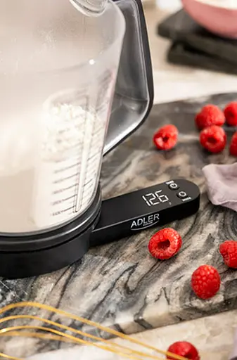 Весы кухонные с мерным стаканчиком 1200 мл чашей Adler AD 3178 - фото 6