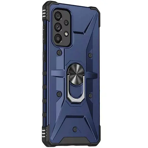 Ударопрочный чехол Pathfinder Ring для Samsung Galaxy A53 5G Синий / Navy - фото 2