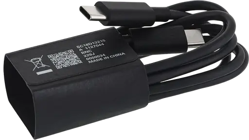 Зарядний пристрій Motorola 125W GaN USB + кабель 1 m (SJMC1252) чорний - фото 6