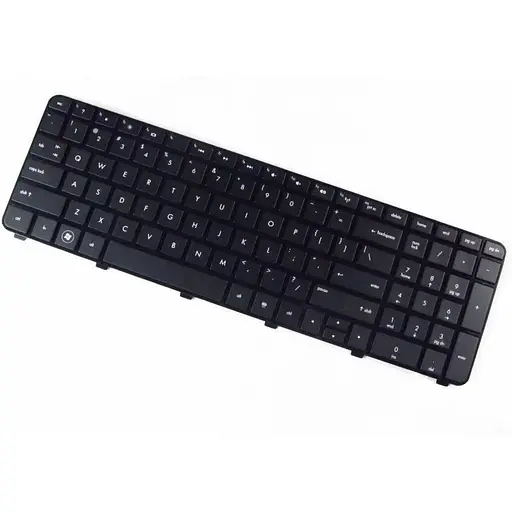 Клавіатура для ноутбуків HP Pavilion dv7-6000 чорна з чорною рамкою  - фото 1
