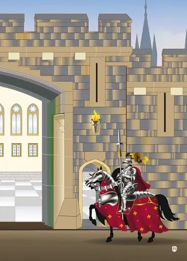 Книжка з наліпками. Лицарі - фото 2