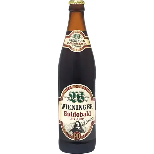 Пиво Wieninger Guidobald Export Dunkel темне 5% 0.5 л  - фото 1