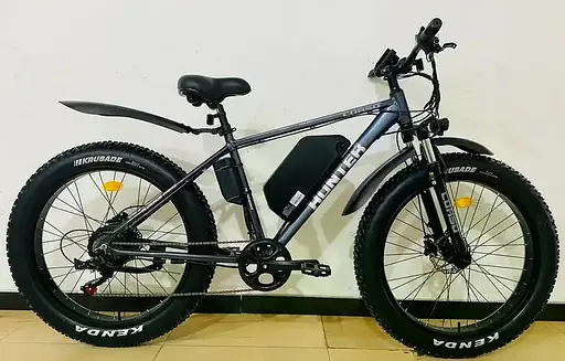 Електровелосипед Corso HUNTER 26 дюймів (750W, 48V, 20Ah) Сірий - фото 3