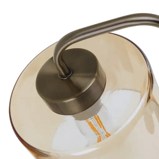 Люстра стельова Brille в зал E27 60W G (LK-666C/3) - фото 5