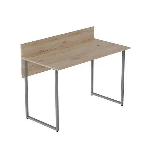 Компьютерный стол Ferrum-decor Скай 75x140x60 серый ДСП Дуб Сан-Марино 32мм (FRD-101559)