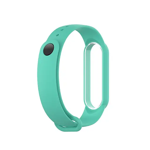 Ремешок для фитнес-браслета Lemfo для Xiaomi Mi Band 5, 6, 7 бирюзовый - фото 2