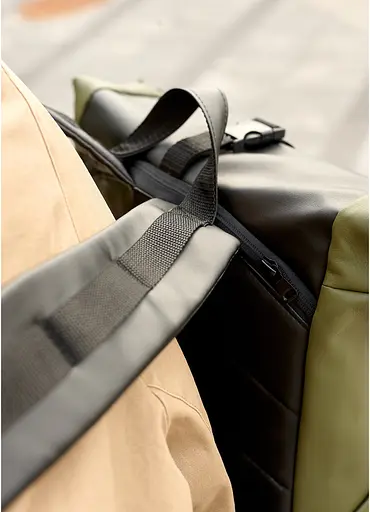 Женский рюкзак Sambag RollTop X хаки 41 х 27 х 18 см (24320119) - фото 9