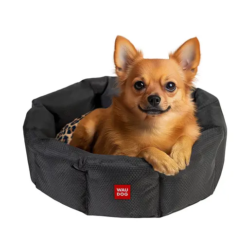 Лежанка для собак Waudog Relax Леопард L 49х59х20 см   - фото 5