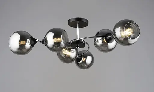 Подвесная люстра B K2288/6 BK+CH