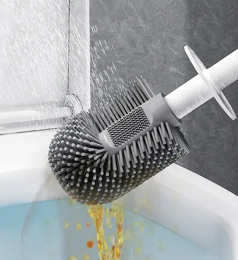 Йоржик пластиковий силіконовий Joybos з довгою ручкою (JBS-MTS-N04B2-JWT) - фото 7