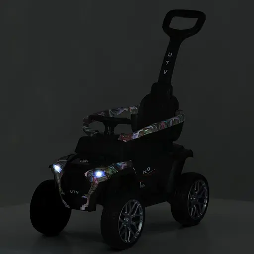 Детская каталка-толокар Bambi Racer M 5731EL-1 с родительской ручкой и музыкой - фото 8