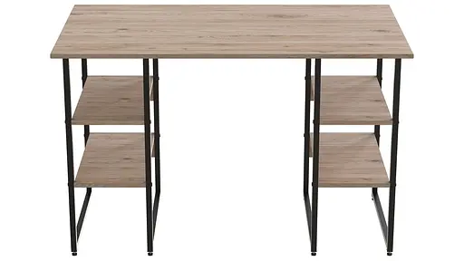 Комп'ютерний стіл Ferrum-decor Карен 75x120x70 чорний ДСП Дуб Сан-Марино 16мм (FRD-102063) - фото 3