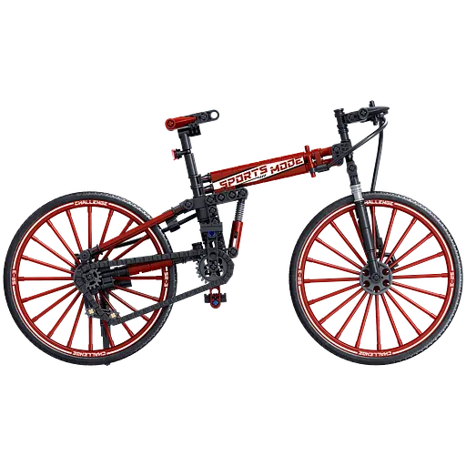 Конструктор велосипед  ZHEGAO OFF-ROAD BICYCLE спортивний офф- роад  258 деталей - фото 1