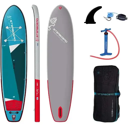Sup-дошка StarBoard Inflatable Sup 11'2 X 31+ X 5.5 iGo Zen Roll SC Сірий/Синій (1053-2011230601001)