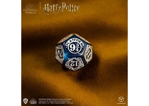 Набір кубиків Harry Potter. Ravenclaw Modern Dice Set - Blue , 7 шт. (190142/2023/3/A) - фото 5
