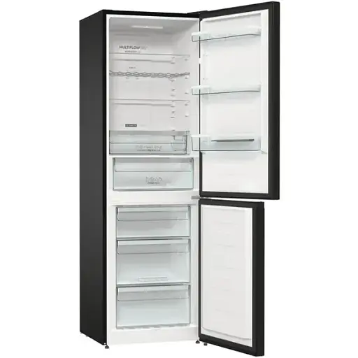 Холодильник Gorenje NRK619EABXL4 черный - фото 7