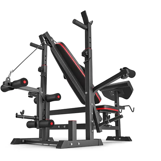 Набір Hop-Sport Strong 179кг з лавкою HS-1075 - фото 4