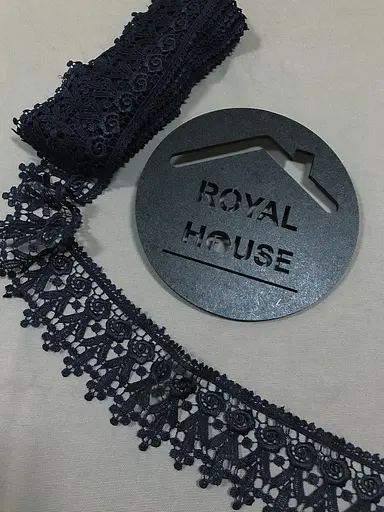 Мереживо Троянда синє - фото 2