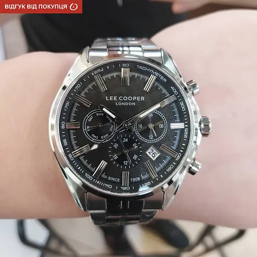 Годинник Lee cooper Fenix Black - фото 8