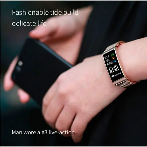 Умные часы Smart Mioband PRO Gold - фото 7