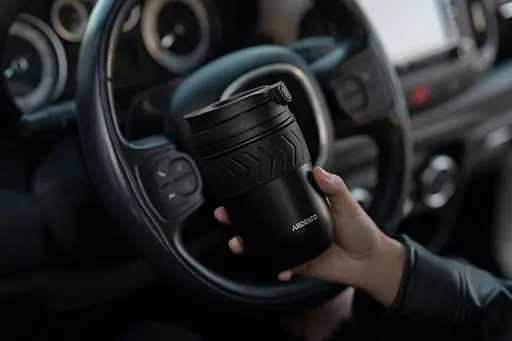 Термокружка Ardesto Cosy 400 мл Черный AR2640BT - фото 2