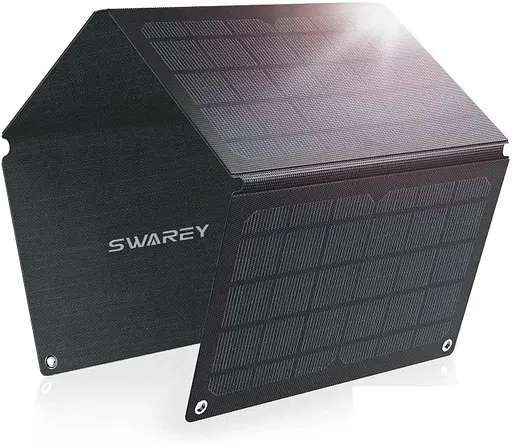 Солнечная панель Solar panel IP67 30W 2xUSB (PD) выхода (BS-030) - фото 8