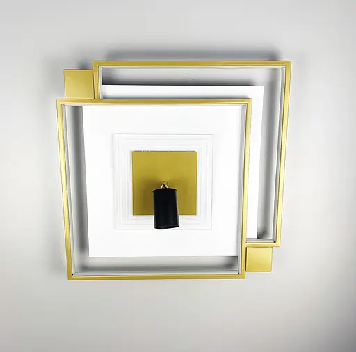 Стельова LED люстра квадратної форми Line.F 310/500*500 - фото 2