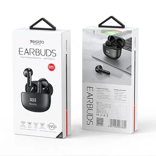 Беспроводные Bluetooth наушники Yesido TWS19 белый - фото 9