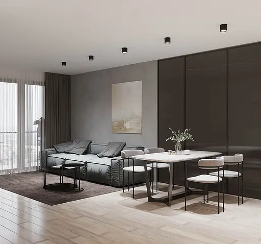 Точковий світильник Skarlat D519B-LED 7W BK 3000K - фото 4