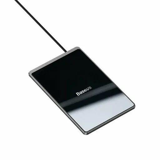Мощный беспроводной ЗП 15 ватт BASEUS Card Ultra-thin Wireless Charger 15W Зарядка Qi - фото 2