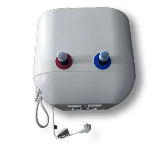 Водонагреватель Midea под мойку, 10 л, 2 кВт, мокрый ТЭН, вертикальный, квадратный, белый (D10-20VI(U)) - фото 3