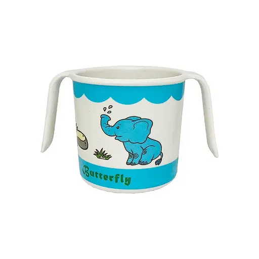 Чашка з бамбукового волокна Mega Zayka MGZ-0150(Blue) з малюнком, 200 мл - фото 1