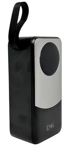 Портативное зарядное устройство для Power Bank KPG-402X 40000 mAh павербанк с дисплеем Черный/Серый - фото 2