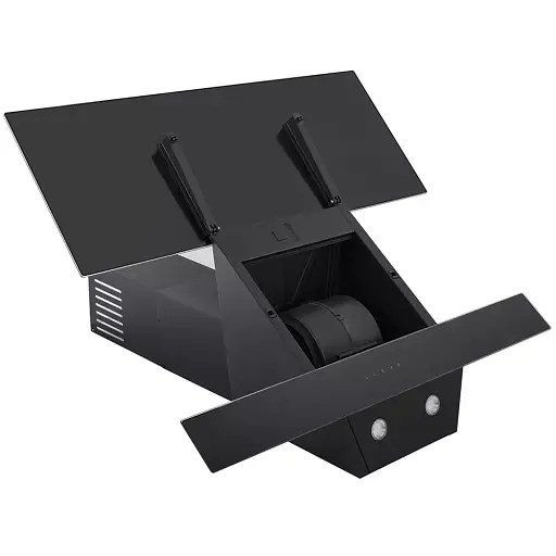 Вытяжка декоративная наклонная Минола HVS 9412 BL 850 LED - фото 8