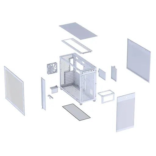 Корпус Asus Prime AP303 TG White (90DC00V3-B39010) - фото 9