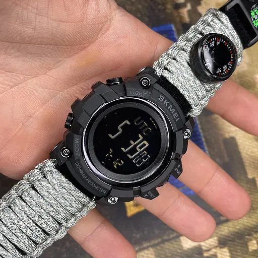 Наручные часы мужские 1356ACUPK ACU Tactic Compass Skmei acs0030799 - фото 3