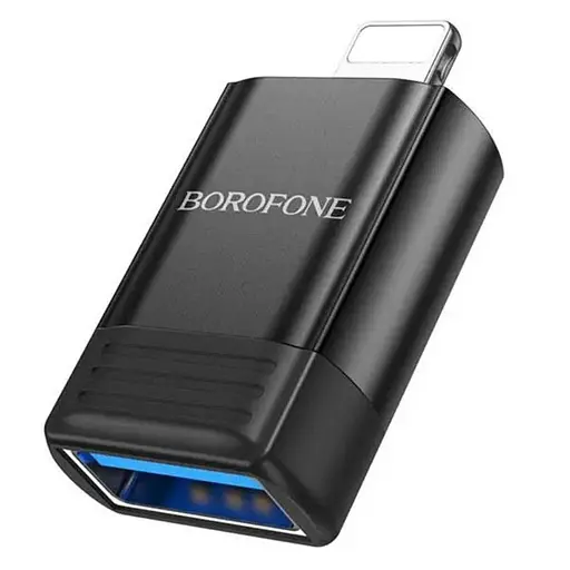 Перехідник Borofone BV18 iP male/USB female USB 2/70 - фото 2