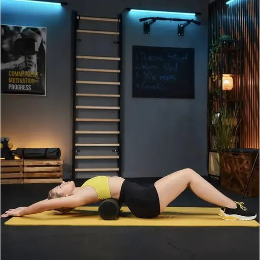 Роллер масажер Trex Sport TX-045EPR EPP соти 45см чорний - фото 5