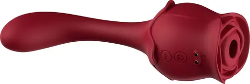 Вакуумний стимулятор клітора з вібрацією B - Series Joy Boss Series Rose бордовий - фото 9
