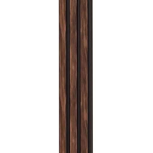 Рейка декоративна Wall Sticker PS 2900х120х12 мм Темний горіх SW-00001745 - фото 7