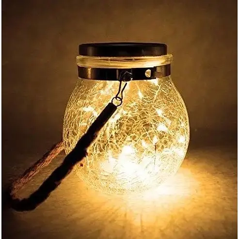 Світильник садовий OldBro вуличний на сонячній батареї з автоматичним вмиканням 20 LED warm white - фото 4