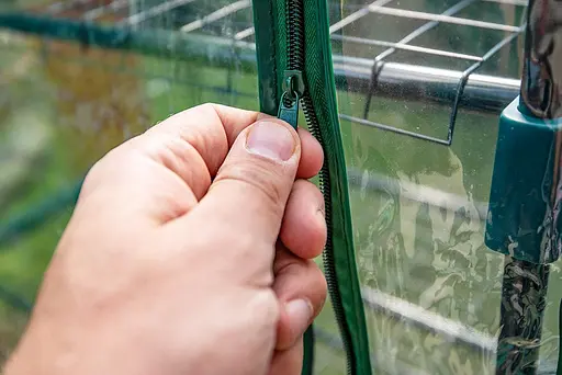 Парник складаний Neo Tools 160х69х49, 4 полиці, ПВХ плівка, прозорий - фото 5