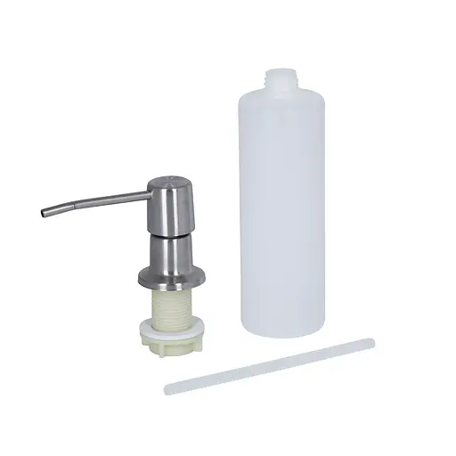 Кухонна мийка інтегрована Lidz Handmade H7849L крило ліворуч (LDH7849BRUL45592) Brushed Steel 3,0/1,0 мм, Нержавіюча сталь - фото 7