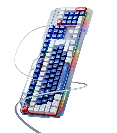 Клавіатура INPHIC K9 MECHA ENG Blue - фото 2