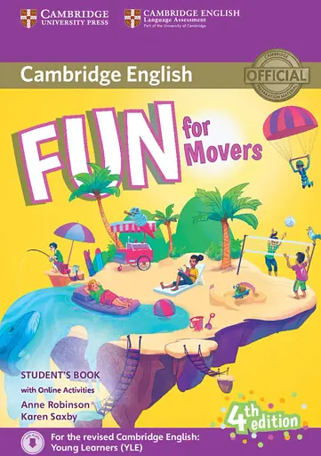 Fun for 4th Edition Movers Student's Book with Online Activities with Audio