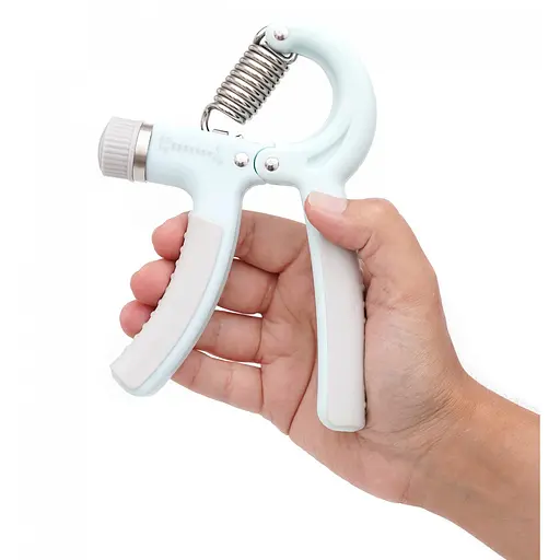 Еспандер кістьовий Cornix 5-60 кг з регульованим навантаженням XR-0146 Sky Blue/Grey - фото 3